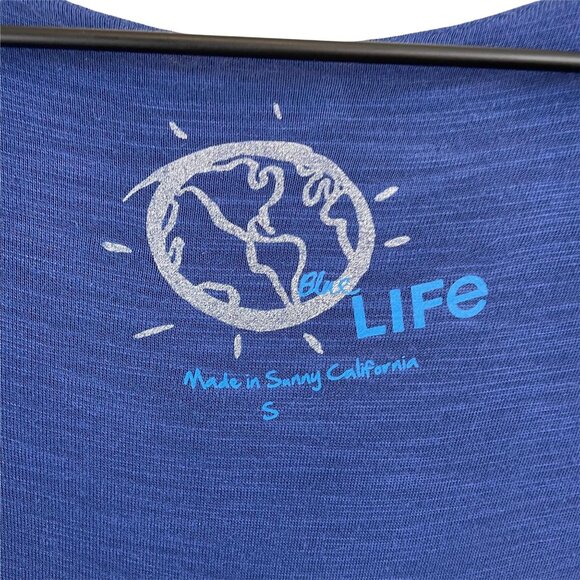 Blue Life navy blue cocoon dolman open front long sleeve jacket cardigan small - Picture 8 of 10